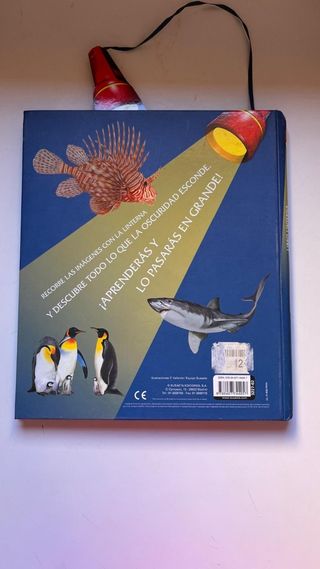 Libro Linterna Animales del Mar