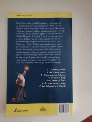 libro Harry Potter 1
