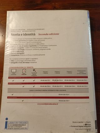 " Storia e identità 1- seconda edizione"