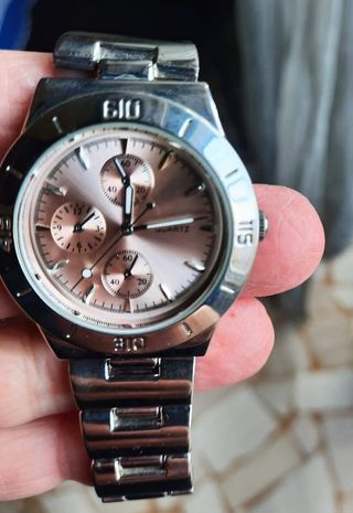 Orologio donna | rosa & argento