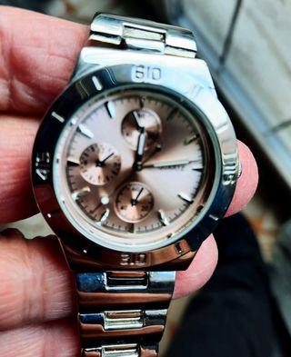 Orologio donna | rosa & argento