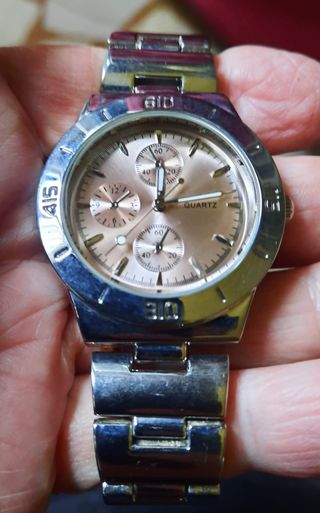 Orologio donna | rosa & argento