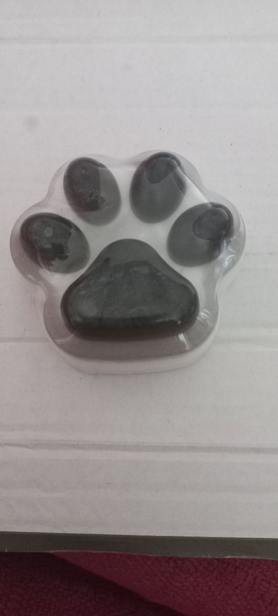 Jabón de glicerina patitas gato