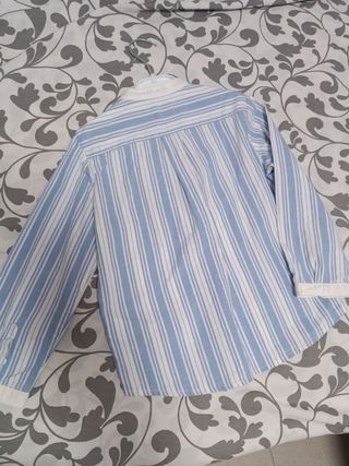 Camisa Gocco niño rayas azules - 4 años