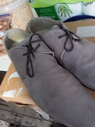Zapatos Zara beige hombre