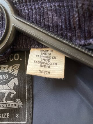 Cazadora pana Levi's azul hombre