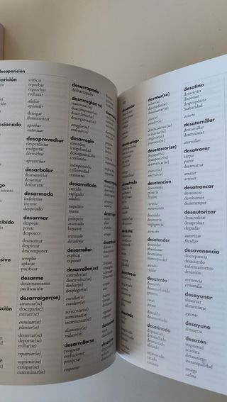 Diccionario de sinónimos y antónimos