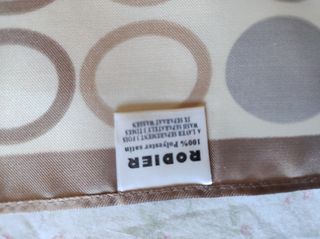 Pañuelo Rodier marrón beige