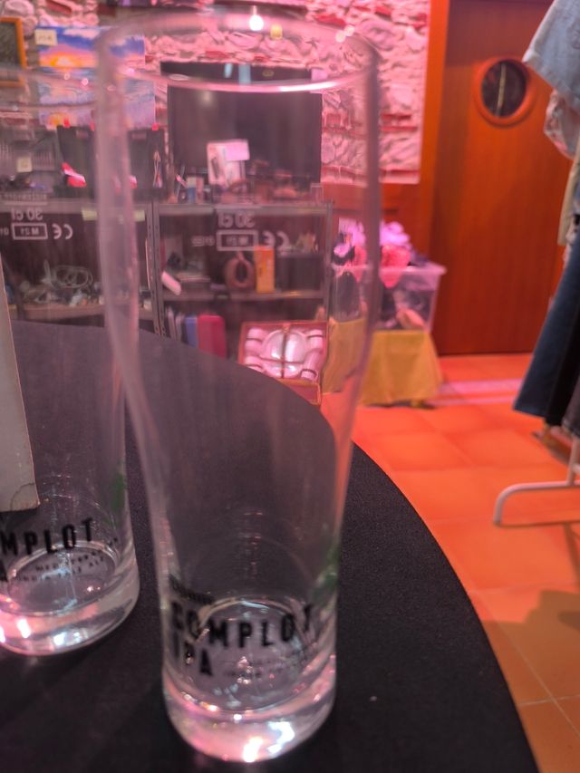 6 Copas Cerveza Damm Complot IPA