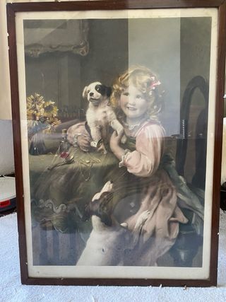 Lámina antigua Elsley: Prueba de Artista