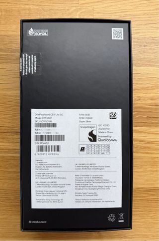 OnePlus Nord CE4 Lite 5G - 256GB - Gris