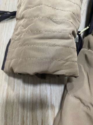 Plumífero Zara beige 3/4