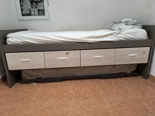 Cama nido individual con cajones Solo presencial