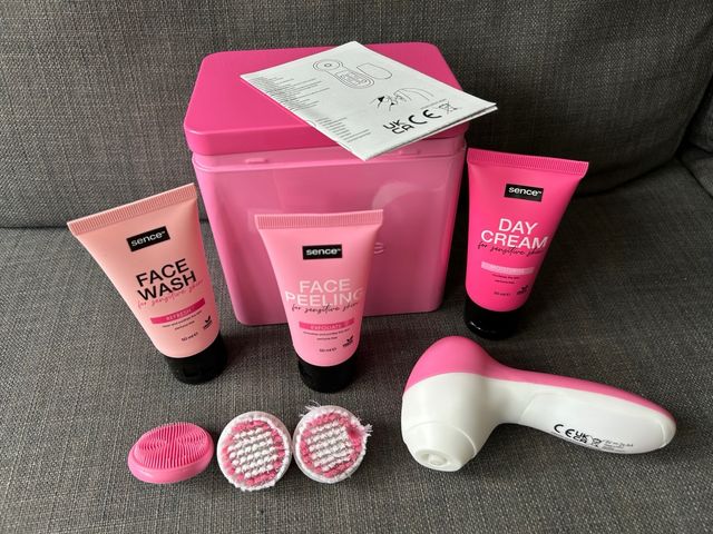 Set Limpieza Facial Sence Rosa