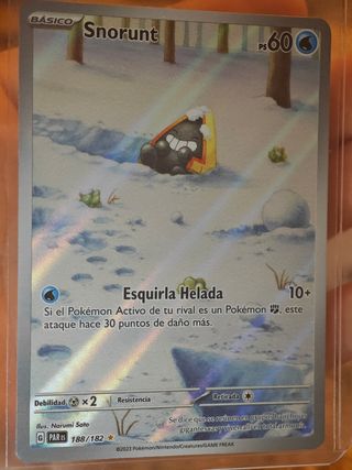 Carta Pokémon Snorunt 188/182