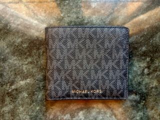 Billetera Michael Kors - Negra/Marrón