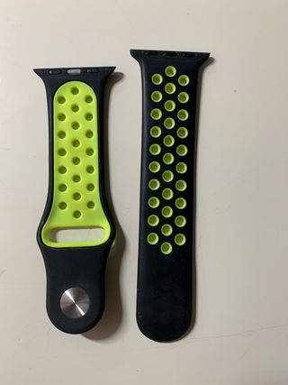 Correa Nike Apple Watch - Verde-Negra