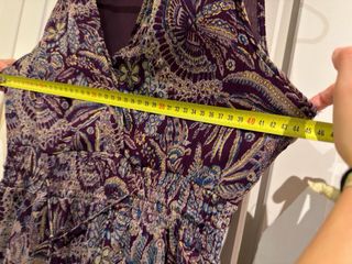 Vestido Massimo Dutti - morado