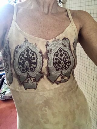 Vestido boho chic Orange Paris T-S