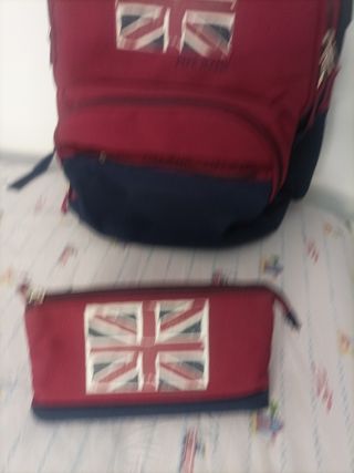 Mochila escolar Pepe Jeans + estuche