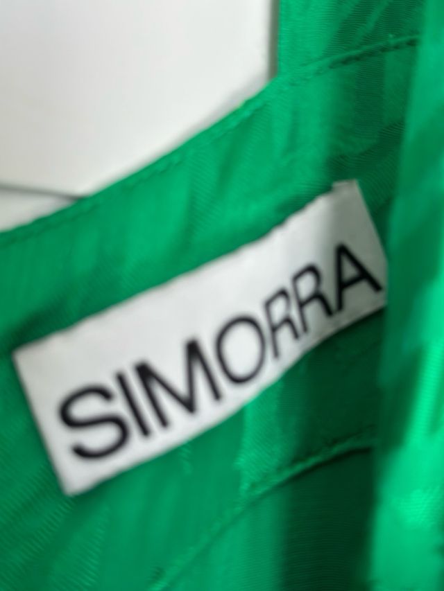 Vestido largo Simorra verde