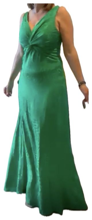 Fiesta Vestido largo Simorra verde