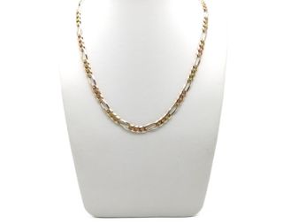 Cadena de Oro Tricolor 18 Kt. 43.4 gr segunda mano