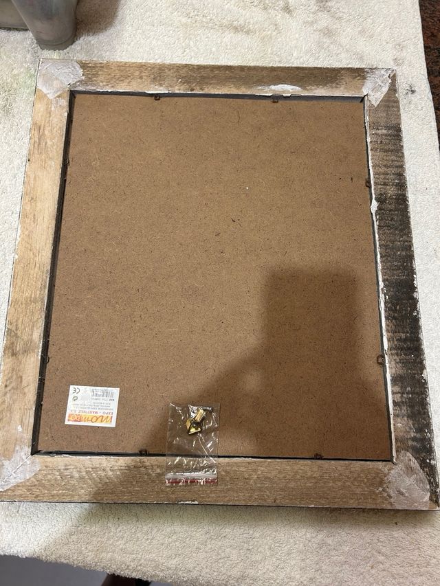 Espejo pequeño negro