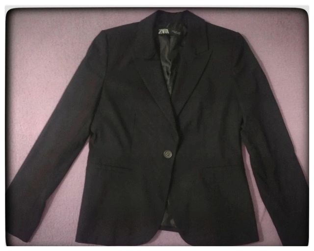 Blazer negro Zara