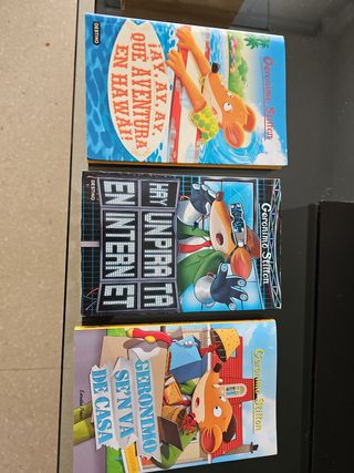 Lote de libros geronimo stilton 
