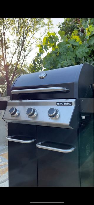 Barbacoa gas NATERIAL 3 quemadores