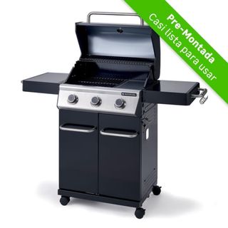 Barbacoa gas NATERIAL 3 quemadores