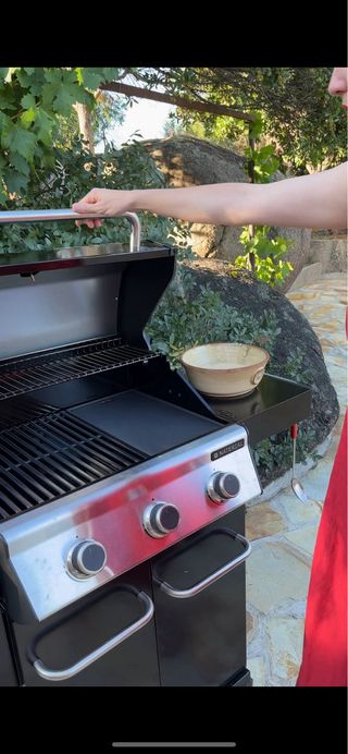 Barbacoa gas NATERIAL 3 quemadores