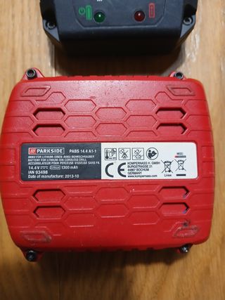Batería Taladro Parkside 14.4v y cargadro no envio