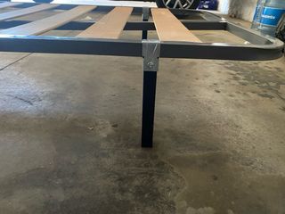 Somier metálico con láminas de madera