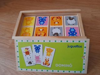 Domino de madera infantil Juguetos