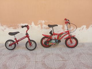 2 Bicicletas infantiles rojas. ACEPTO CAMBIOS.