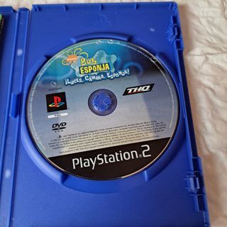PS2 Bob Esponja: ¡Luces, cámara, esponja!