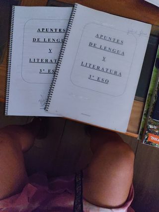 Apuntes de Lengua y literatura 3 eso