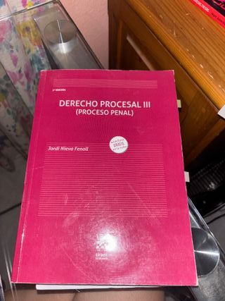 Derecho Procesal III (Proceso Penal) 3ª Edición