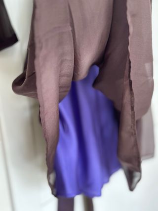 Fiesta Vestido Hoss Intropía marrón-púrpura