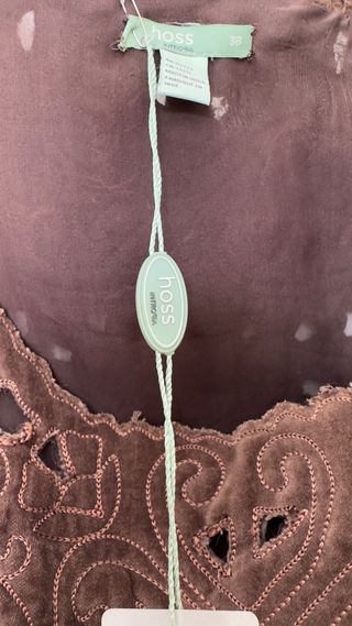 Fiesta Vestido Hoss Intropía marrón-púrpura