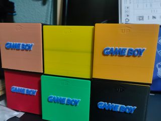 Estuche Cartuchos Game Boy impreso en 3D