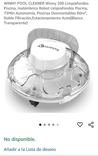 WINNY 200 Limpiafondos Piscina