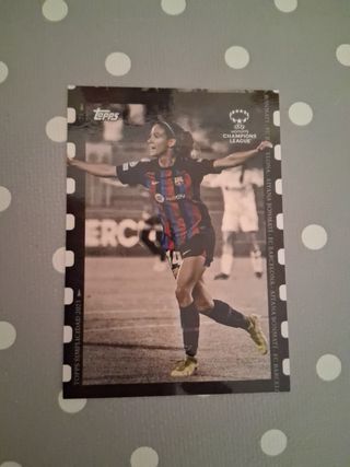 Aitana Bonmatí Barcelona TOPPS CHAMPIONS LEAGUE 
