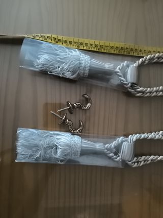 2 Agarraderas Cortinas