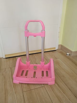 Carrito mochila colegio Safta rosa - escolar