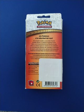 Pokémon Pikachu. Minicolección Leyendas luminosas.