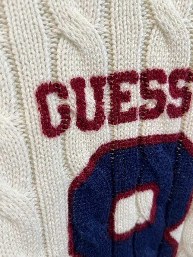 Maglione Guess Jeans 81 bianco