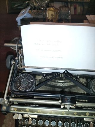Máquina escribir Continental Antigua